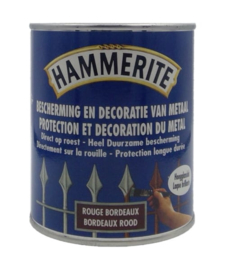 Hammerite Bordeaux Rood Hoogglans Lak - 750 ml