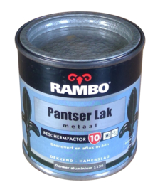 Rambo Pantserlak Donker Aluminium Hamerslag