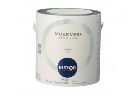 Histor Perfect Finish Muurverf - LELIEWIT 6213 -  2,5 Liter