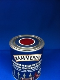 Hammerite Bordeaux Rood Hoogglans Lak - 750 ml