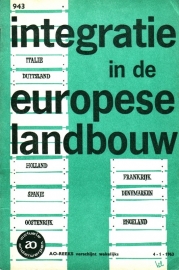 AO-boekje 0943 - Integratie in de Europese landbouw