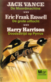 Meulenhoff SF-083: Jack Vance - De Moordmachine/Eric Frank Russell - De grote uittocht/Harry Harrison - Doodsstrijd op Pyrrus