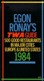 Egon Ronay`s TWA Guide 1984