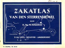 R.W.M. Bakhuis - Zakatlas van den sterrenhemel