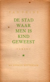 Jan Prins - De stad waar men kind is geweest [verzen]