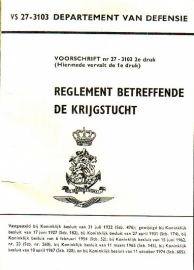 Reglement betreffende de krijgstucht