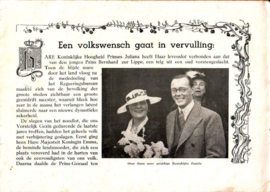 Verlovingsalbum van H.K.H. Prinses Juliana en Prins Bernhard Zur Lippe