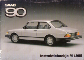 Saab 90 - Instruktieboekje M 1985