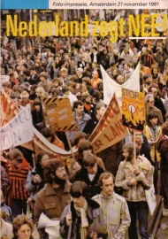 Nederland zegt NEE! Foto-impressie, Amsterdam 21 november 1981