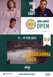 Programmaboek 50th ABN AMRO World Tennis Tournament 2023
