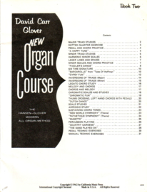 David Carr Glover - New Organ Course Book 1 + Book 2 [orgel] [EN]