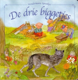 Wondermooie Sprookjes - De drie biggetjes [kartonboekje]