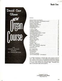 David Carr Glover - New Organ Course Book 1 + Book 2 [orgel] [EN]