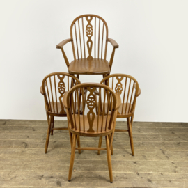 SET (4) ERCOL STIJL STOELEN