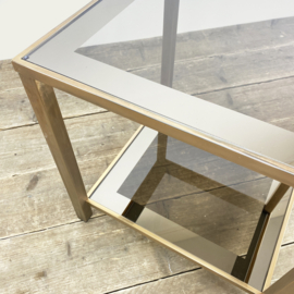 BELGA CHROM MESSING SALON / SIDE TABLE 1970'S