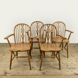 SET (4) ERCOL STIJL STOELEN
