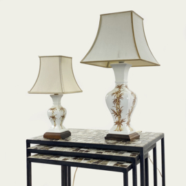 SET TAFELLAMPEN BAMBOE-PRINT