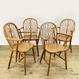 SET (4) ERCOL STIJL STOELEN