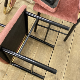 SET (4) HOLLYWOOD REGENCY STOELEN