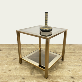 BELGA CHROM MESSING SALON / SIDE TABLE 1970'S