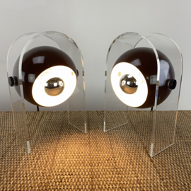 SPACE AGE LAMPJES ROBERT SONNEMAN 1970's