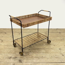 ROTAN TROLLEY 60's