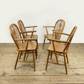 SET (4) ERCOL STIJL STOELEN