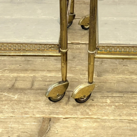 SET ITALIAN HOLLYWOOD REGENCY MESSING TROLLEYS 50's