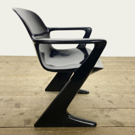SET (4) KANGAROO STOELEN DESIGN ERNST MOECKL