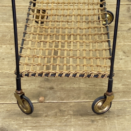 ROTAN TROLLEY 60's