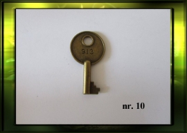 Bronze sleutel nr. 10