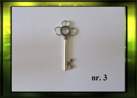 Zilver sleutel nr. 3