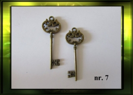 Bronze sleutel nr. 7