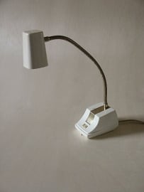 Bureaulampje 12v buigbaar `70 /  Flexible desk Lamp 12 volt 70s [sold]