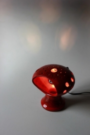 Ceramisch tafellampje / Ceramique table lamp [verkocht]