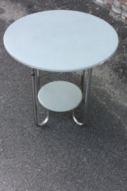 Chroom buisframe tafeltje `50 / Chrome tube frame table `50 [verkocht]