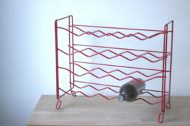 Wijnrek Tomado Rood / Winerack Tomado Red   [sold]