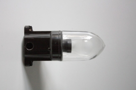 Bakelite brocante buitenlamp / Bakelite brocante outdoor lamp [verkocht]