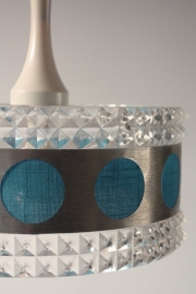 Sixties hanglamp blauw / Sixties hanging lamp blue [verkocht]