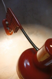 Schaarlamp rood vintage / Scissor lamp vintage [verkocht ]