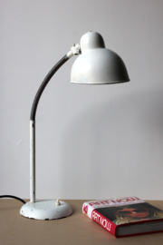 Grijze vintage bureaulamp /  Gray Vintage Desklamp