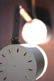Wit stijlvol vouwlampje `70 / White stylish fold light ` 70