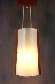 Hanglamp deense stijl / Hanging lamp Danish style          (verkocht)