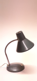 Vintage grijsblauw lampje / Vintage gray desklamp