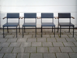 4 Martin Visser 't Spectrum stoelen / 4 Martin Visser 't Spectrum chairs [sold]