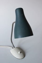 Zeegroene bureaulamp / Aquamarine desk lamp [verkocht]