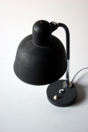 Zwarte vintage Wila lamp /  Black vintage Wila lamp [sold]