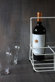 Flessenmandje `60 / Bottle basket `60 [verkocht]