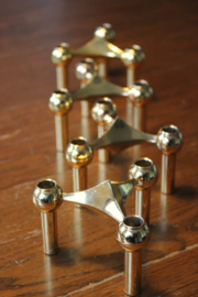 Nagel bronzen kandelaar / Nagel bronze candlestick