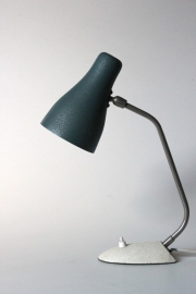 Zeegroene bureaulamp / Aquamarine desk lamp [verkocht]